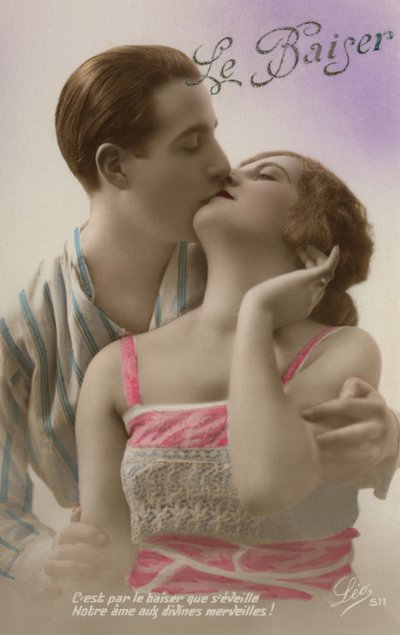 Pareja besándose de French Photographer
